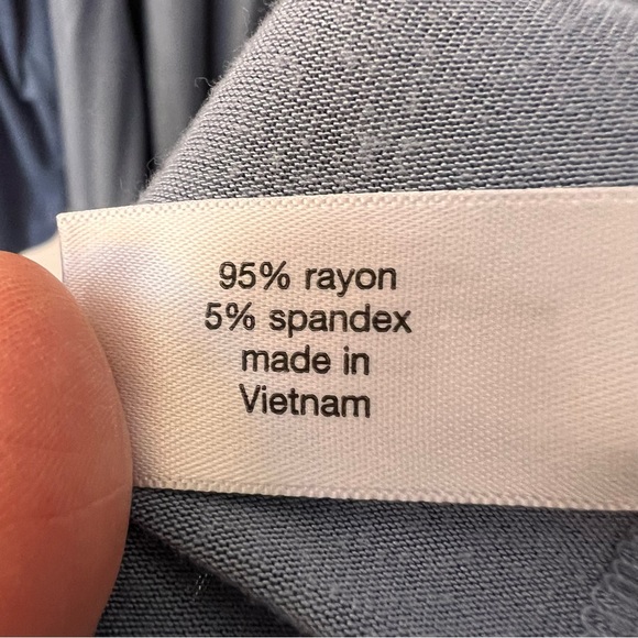 LANE BRYANT Blue Long Sleeve Open Front Cardigan Size 22/24 Rayon with Spandex - Picture 8 of 8